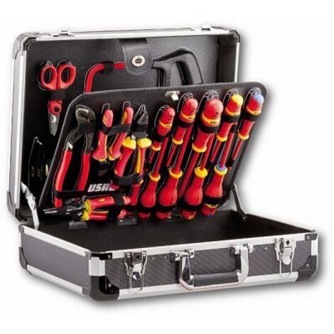 USAG 002 TME 20 U00020006 MALETA CON CARRITO CON SURTIDO PARA ELECTROTÉCNICOS