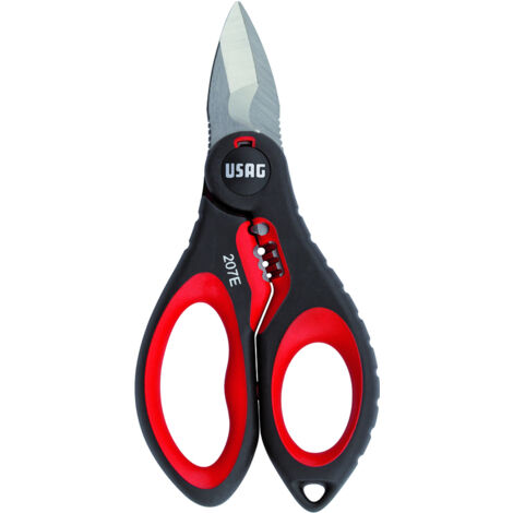 USAG 207 Y U02070006 TIJERAS PROFESIONALES PARA ELECTRICISTAS