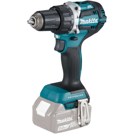 Taladro atornillador sin escobillas 18V MAKITA - maquina sin bateria + maletin Makpac - DDF484ZJ