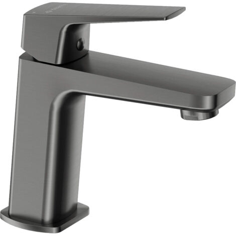 Miscelatore lavabo in ottone finitura colore titanio - Vetox (1/5)