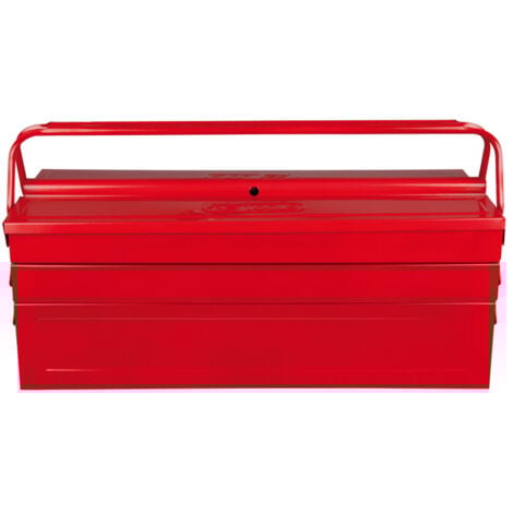 KS Tools - Caisse à outils métallique, 5 compartiments, L.550 mm - 999.0125