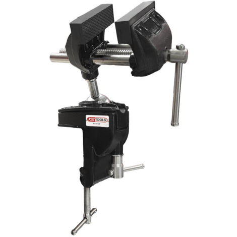Silverline 632607 Étau à Base Pivotante 50 Mm - Outil Atelier Robuste Et Précis