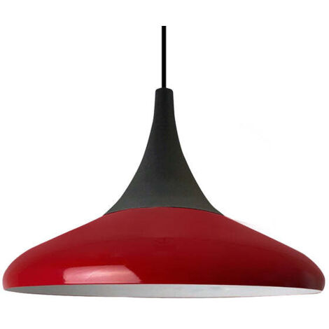 Paladin Lustre Simple Rouge, Lampe Suspendue, Hôtel, Restaurant, Cuisine, Salon, Hall, Lustre Pour Jeunes, Modèles (1/5)