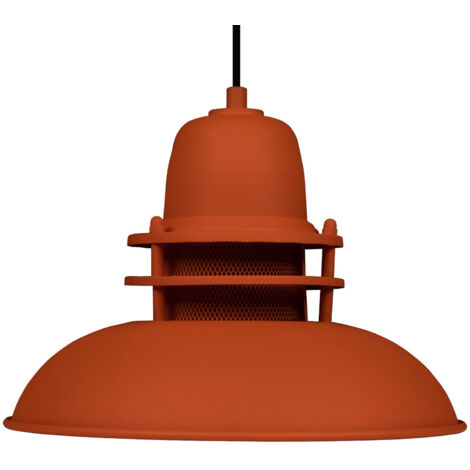 bamyum Suspension Luminaire Rétro en Metal de 30 cm, Lustre de Salon Vintage, Éclairage de Plafond pour Chambre, Cuisine, Lampe Suspendue (1/4)
