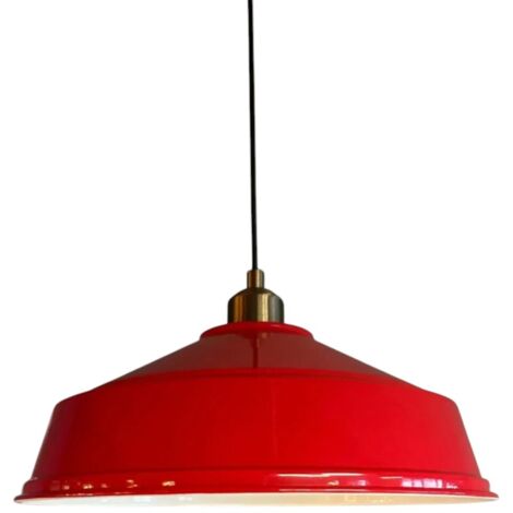 bamyum Suspension Luminaire Rétro en Metal de 30 cm, Lustre de Salon Vintage, Éclairage de Plafond pour Chambre, Cuisine, Lampe Suspendue (1/5)