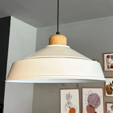 bamyum Suspension Luminaire Rétro en Metal de 30 cm, Lustre de Salon Vintage, Éclairage de Plafond pour Chambre, Cuisine, Lampe Suspendue (1/5)