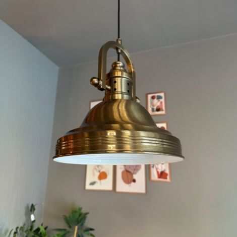 bamyum Ulmete Suspension Luminaire Vintage, Lustre Salon de 26 cm en Métal, Lampe E27 pour Chambre, Salle à Manger (1/5)