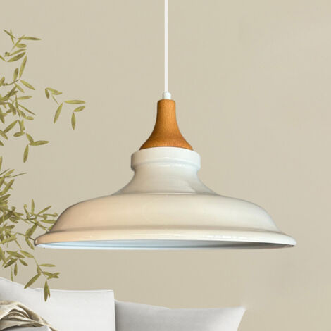 bamyum Bergo Suspension Luminaire Vintage, Lustre Salon de 26 cm en Métal, Lampe E27 pour Chambre, Salle à Manger (1/5)