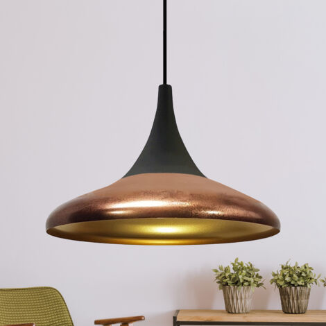 bamyum Paladin Suspension Luminaire Vintage, Lustre Salon de 35 cm en Métal, Lampe E27 pour Chambre, Salle à Manger (1/5)