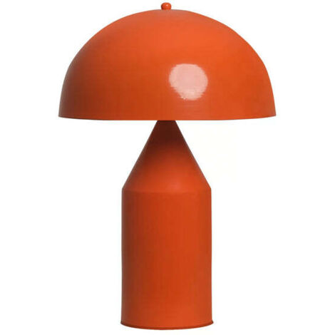 Lipeo Moderne Orange Tischlampe, Wohnbeleuchtung, Metall Kopfteil, Nachttischlampe, Leselampe