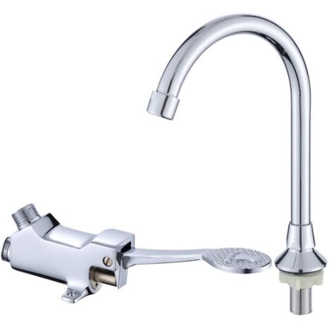 Robinet de bassin de pédale , Robinetterie Salle de Bains , robinets de lavabo de laboratoire médical/de salle de bains (1/2)