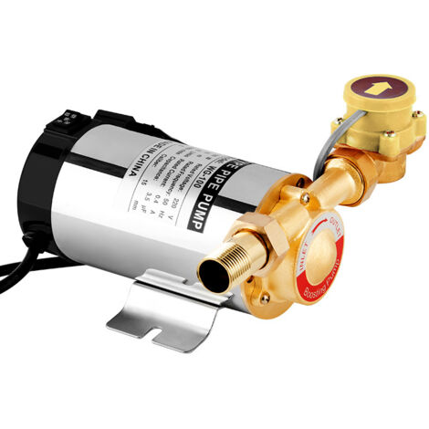Union – Pompe de surpression 100W 220V – Débit 15L/min – Acier inoxydable pour stabilisation automatique de l'eau – Usage domestique