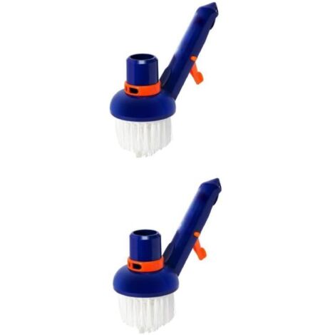 Petite tête d'aspiration de piscine avec brosse d'aspiration , accessoires de machine d'aspiration des eaux usées , nettoyage de l'eau domestique , accessoires de piscine extérieure (1/5)