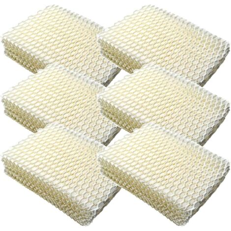 Filtre à mèche pour humidificateur compatible avec les humidificateurs ReliOn WF813 RCM-832 RCM832 RCM-832N DH-832 Duracraft DH-830 Robitussin DH832 Honeywell HC832 - 6 pièces (1/4)