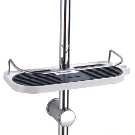 Support de douche , barre de douche anti-perforation , receveur de douche , garde-corps réglable (1/5)