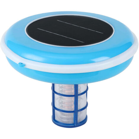 Ioniseur solaire de piscine , nettoyeur automatique de piscine aux ions de cuivre , capacité jusqu'à 35 000 gallons , équipement de nettoyage de fontaine de piscine , purificateur d'eau pour le nettoy