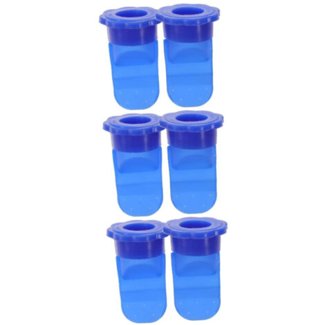 Lot de 6 clapets anti-retour pour tuyaux de drainage d'égouts en silicone , noyau de désodorisation , tuyau de drainage de sol , évier en silicone (1/5)