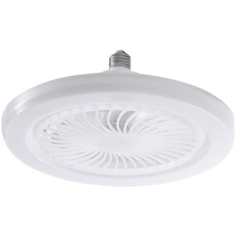 Ventilateurs de Plafond avec Télécommande , 30W Ventilateur de Plafond 9,8 Pouces Petite Lampe de Ventilateur LED Silencieuse E27 pour Chambre (1/5)