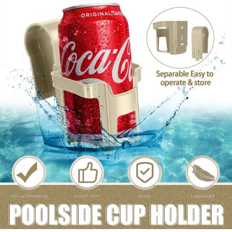 Porte-gobelets Pour Piscine Bestway Steel Pro Max™ X 4 Unités