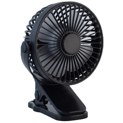 Ventilateur De Table Lucci Breeze Table Noir - 2 Vitesses, 35W, Débit D'air 864 M³/h