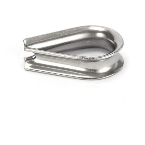 Lot de 30 dés à coudre M6 en acier inoxydable pour câbles de 0,6 cm à 2,2 cm de diamètre (1/5)