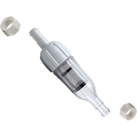 Pool Cleaner Assembly 48-080 with 2 Feed Hose Nuts D15 Replacement Compatible with Zodiac Polaris 48-080 in-Line Filter and Replace Universal Wall Fitting (UWF) Filter Screen 6-504-00 (1) (1/5)