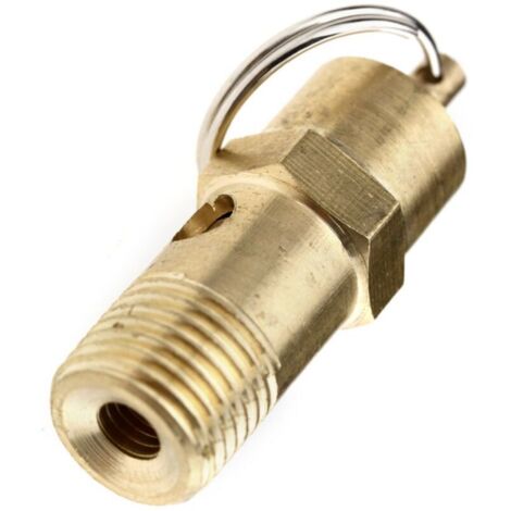 Soupape Sûreté 6KG 1/4'' BSP - Régulateur Pression Compresseur Air En Laiton