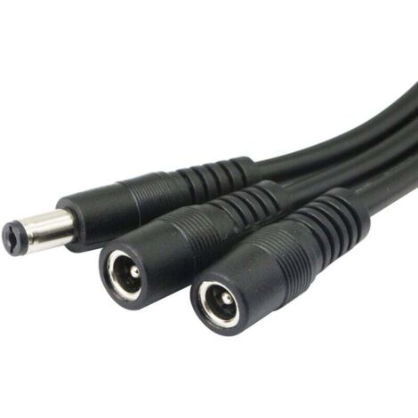 Câble DC 3A Neuf Lot De 5 Connecteurs Mâle DC 4,0mm X 1,7mm - Pigtail 30cm - 3A - Marque FIPUX - Neuf Connecteur DC 4.0x1.7mm Mâle