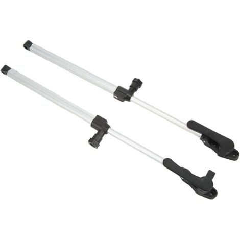 Amortisseur de fenêtre de Caravane, Alliage d'aluminium 310-435 mm 1 Paire de tiges de Support de fenêtre de Camping-Car pour remorques de Camping-Car (1/5)