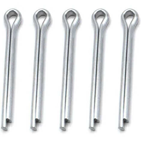 Goupilles fendues de sécurité Goupilles fendues de sécurité Goupille fendue galvanisée 4mm x 36mm [10 pcs]