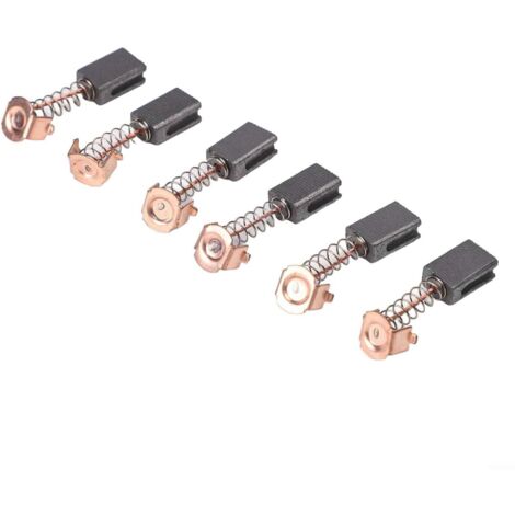 Lot de 6 balais de carbone 5 x 8 x 12 mm pour meuleuse d'angle G720 composant clé pour la fonctionnalité des outils électriques (1/4)