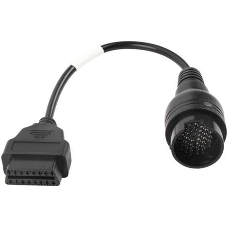 SUNXURY obd2 iveco,Obd2 Iveco,Adaptateur Obd Iveco,38 Pin To 16 Pin Cable,Obd2 Adapter Cable,38 Pin To 16 Pin Obd2 Adapter Connector Diagnoic Cable For Iveco Truck