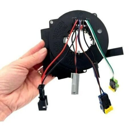 Union – Contacteur tournant ressort airbag volant Scénic 2 – Compatible avec plusieurs références – Système de sécurité et de commande fiable - 8200127733