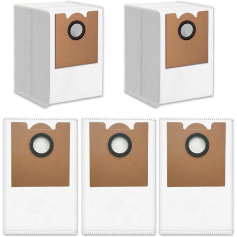 Lot de 5 Sacs d'aspirateur pour Lefant M2 Plus / M2 / M2 Pro / M2S Pro Robot (1/5)