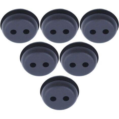 Réservoir de carburant Oeillet en caoutchouc pour trou 2 trous 21 mm (13/16 ") Coupe-herbe mangeur de mauvaises herbes Kit de remplacement