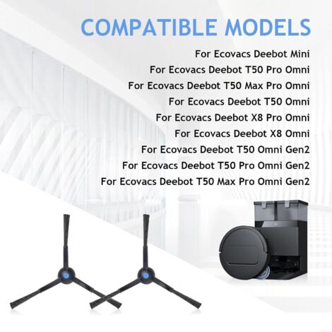 Bac à Poussière De Rechange Pour Ecovacs X8 Pro/X8 Plus - Dimensions 140x28x42 Mm, Facile à Installer Et Laver - 9