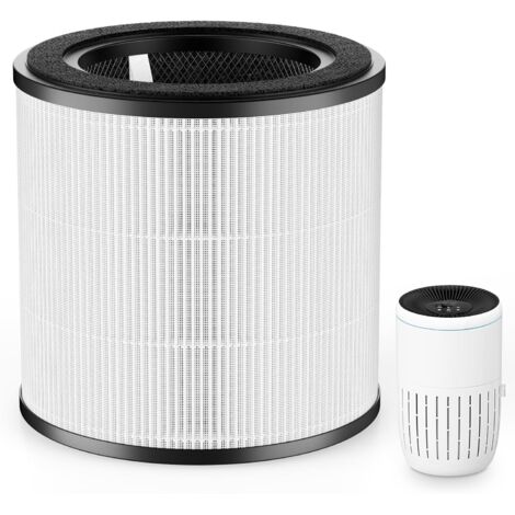 Air 2000 Filtre de rechange pour purificateur d'air Bosch Air 2000 3 en 1 H13 True HEPA avec charbon actif haute efficacité et préfiltre (1/5)