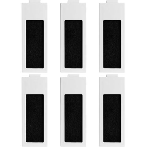 Lot de 6 filtres HEPA pour ECOVACS DEEBOT T30 OMNI / T30 PRO OMNI / T30S / T30S / T30s Pro COMBO accessoires d'aspirateur robot (1/5)