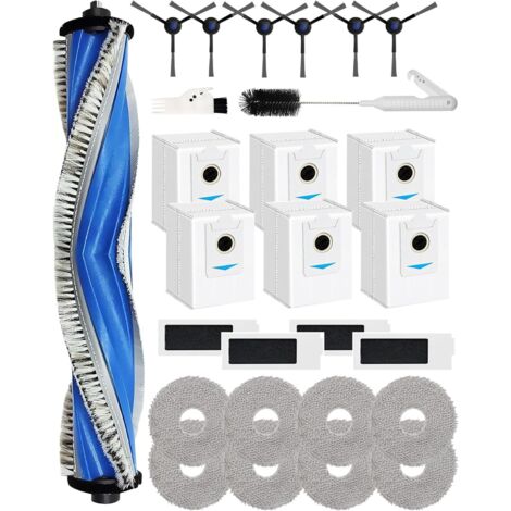 Pacco Accessori Per Ecovacs Deebot T30S/T30S Pro – 21 Pezzi (Spazzole, Filtri, Sacchetti, Panni)