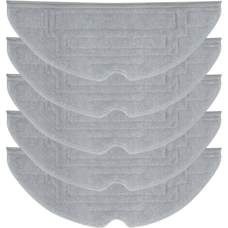 Lot de 5 Chiffon de Nettoyage pour Roborock S8, S8+, S8 Pro Ultra Robot Aspirateur, VibraRise 2.0, Serpillières en Microfibre pour Accessoires de Rechange (1/5)