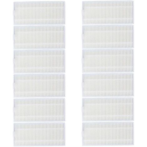 Filtres de remplacement pour Cecotec Conga 5490 6090 Ultra 5090 7090 IA Kit d'accessoires pour aspirateur Robot 12 pièces (1/3)
