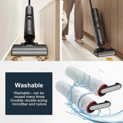 Lot De 2 Brosses Rouleau De Rechange Pour Aspirateur JONR ED12-PRO - Nettoyage Sec Et Humide - 10