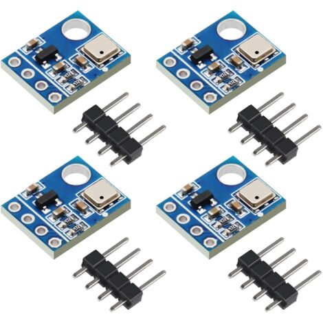 GY-68 Capteur Numérique,Capteur de pression atmosphérique et de température barométrique pour Pression Barométrique, Température et l'Altitude compatible avec Arduino et RPi (1/5)