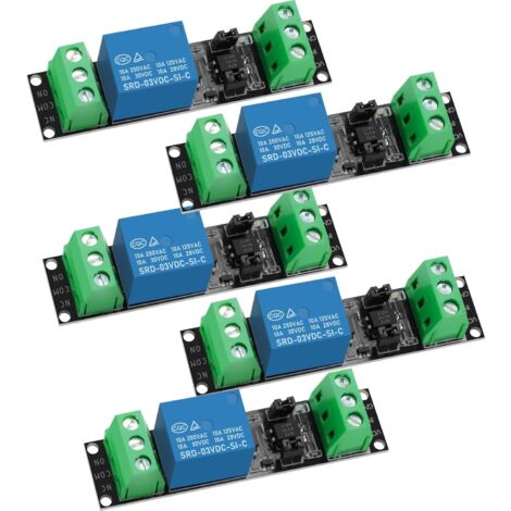 Module optocoupleur de relais 3 V 1 canal, déclencheur de haut niveau d ...