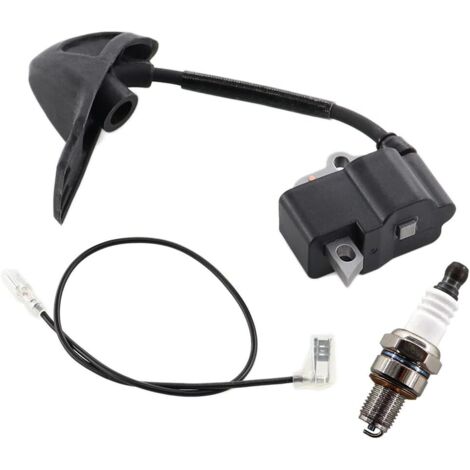Bobine d'allumage avec bougie d'allumage pour souffleur de feuilles Stihl BG56 BG56C SH56 BG86 BG86C SH86 C Remplace 4241 400 1307, 4241 1306 B, 4241 400 1318