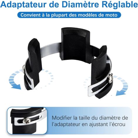 QWORK Outil De Joint De Fourche Moto 33-54 Mm Réglable - Pour Fourches Conventionnelles Et Inversées