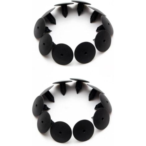 Clips de réglage de pare-boue de passage de roue compatible avec Re-nault Clio Scenic Megane - Type A 20 Pcs (1/3)