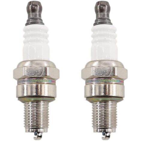 Lot de 2 bougies d'allumage pour Stihl MS170 MS171 MS181 MS211 MS231 MS241 MS251 FS90 FS100 FS110 BG56 BG66 BG86 BR500 BR550 BR600 Remplace Bosch USR7AC NGK 33. 65 CMR6H
