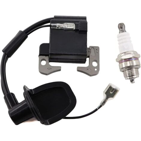 Bobine d'allumage avec bougie pour 49 cc 47 cc ATV - Pocket Bike, Mini Bike et Go Kart (1/5)