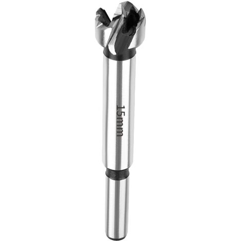 Mèche Forstner Diamètre 15mm Pour Bois-Foret Forstner Pour Bois Durs-Foret à Bois à Manche Rond Tranchant Et Durable-Diamètre 15mm Mèches Forestières (1/5)
